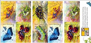 Booklet, Bugs and Butterflies, Australia,  , Animals (Fauna), Butterflies, Insects