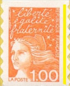 Stamp, Marianne type Luquet, France,  , Stylized Figures / Persons, Women