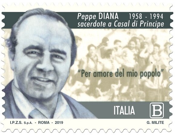 Giuseppe "Peppe" Diana, anti-Mafia martyred priest