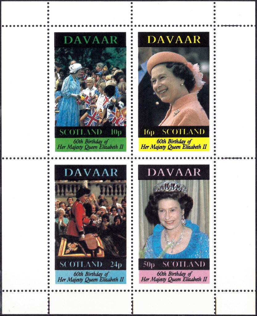 60th Birthday of Her Majestry Queen Elizabeth II