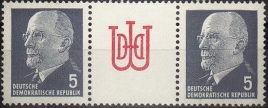 Gutter Pairs, Ulbricht,Walter, Germany, Democratic Republic,  , Famous People, Heads of State, Men, Politicians