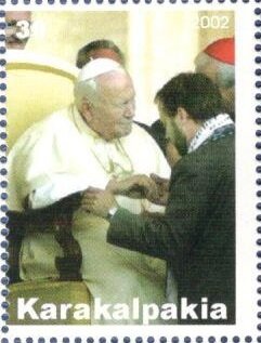 Stamp, John Paul II, Cinderellas,  , Popes