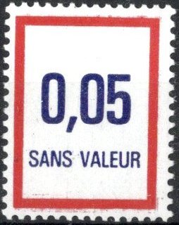 Timbre fictif de cours d'instruction