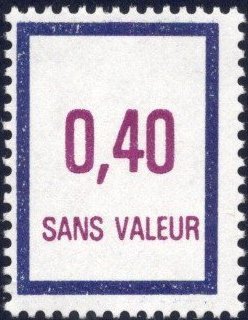 Timbre fictif de cours d'instruction