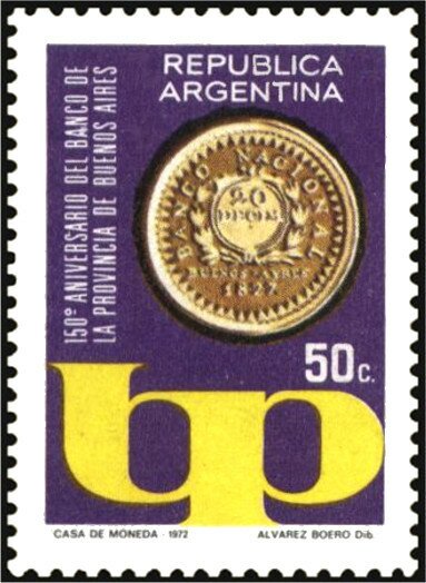 150 years Provincial Bank of Buenos Aires