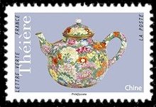 Stamp, Chinese Teapot, France,  , Ceramics, Tea