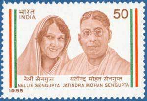 Nellie and Jatindra Mohan Sengupta