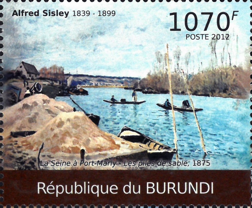 "The Seine at Port-Marly" (1875)