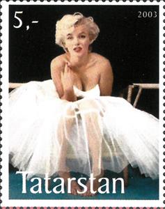 Stamp, Marilyn Monroe, Cinderellas,  , Actors, Famous People