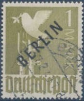 Peace dove over unfettered hands
