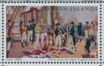Nelson sends the signal "England expects"