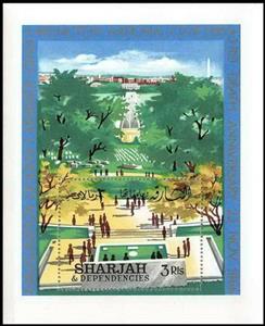 Souvenir Sheet, 3rd death anniversary of John F. Kennedy, Sharjah,  , Anniversaries and Jubilees