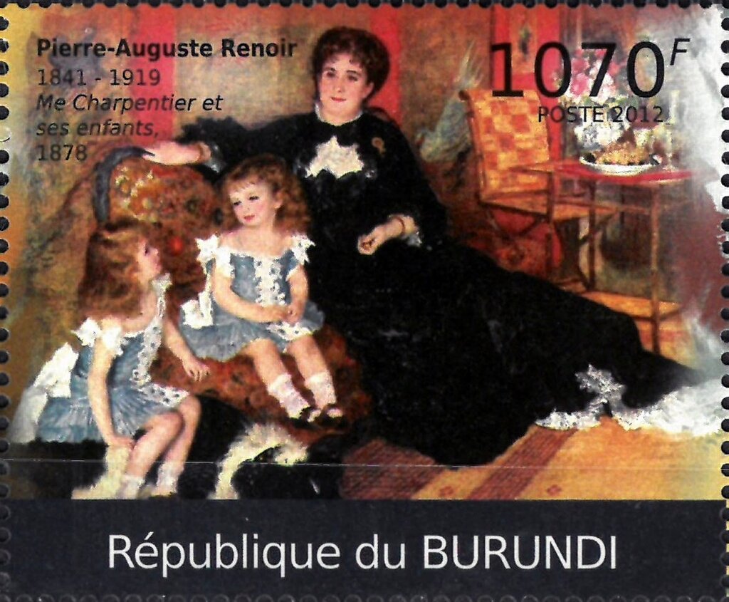 "Madame Charpentier and her Children" (1878)