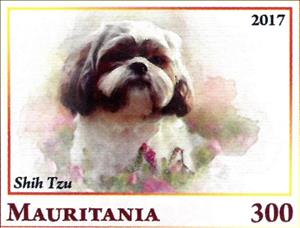 Stamp, Shih Tzu, Cinderellas,  , Animals (Fauna), Dogs, Mammals