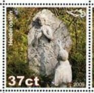 Stamp, Heideröslein, Germany, Modern Private Post Offices,  
