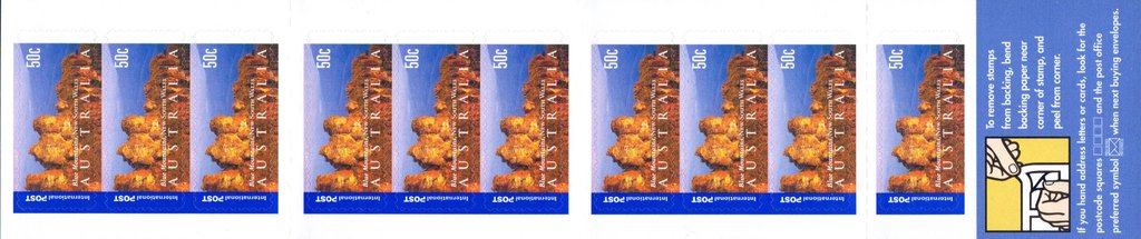 Booklet, The Three Sisters, Blue Mountains, New South Wales, Australia,  , Landscapes, Rocks, UNESCO World Heritage Sites