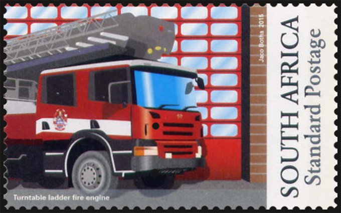 Turntable Ladder Fire Engine