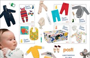 Mini Sheet, The Baby Box Maternity Pack, Finland,  , Children, Clothing