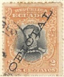 Stamp, Abdon Calderon, Ecuador,  , Independency Activists, Military Officers