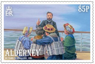 Reverend Clutterbuck Praying with Passengers