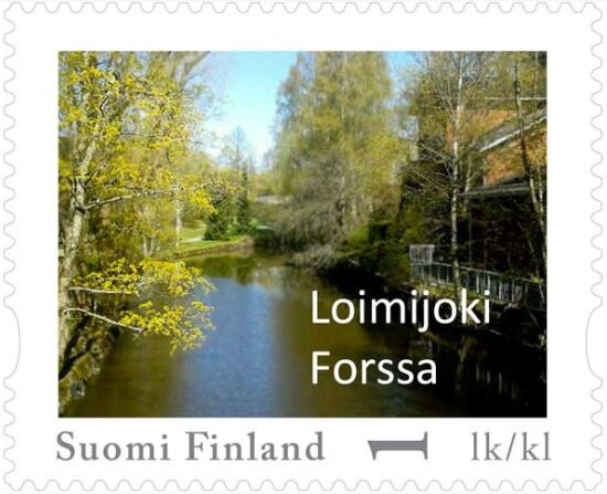 Day of Stamps - Forssa, Loimi river