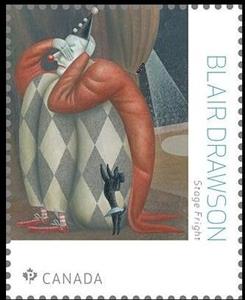 Stamp, Canadian Illustrators : Blair Drawson, Canada,  , Art, Illustrators