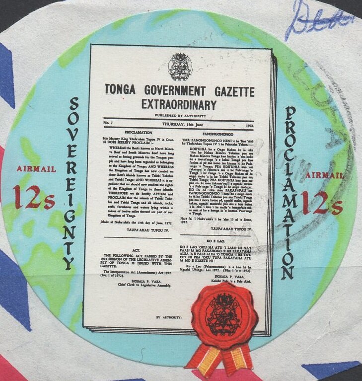 Proclamation of Sovereignty - Gov. gazette