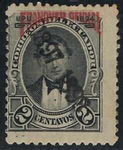 Vicente Rocafuerte Overprinted