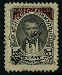 Stamp, Vicente Rocafuerte Overprinted, Ecuador,  , Heads of State, Politicians