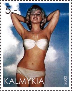 Stamp, Marilyn Monroe, Cinderellas,  , Actors, Famous People