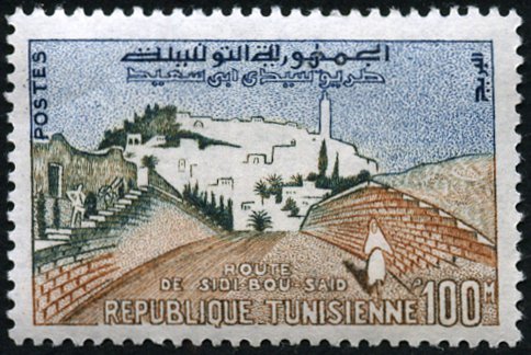 Road to Sidi-Bou-Said