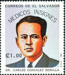 Stamp, Carlos Gonzalez Bonilla, El Salvador,  , Medicines