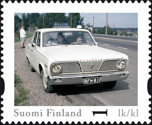 Police cars - Plymouth Valiant