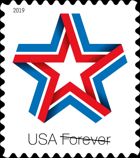 Star Ribbon (Sheet Stamp)
