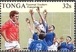 Sioni Mafi, captain of Tonga
