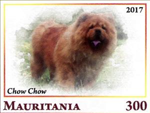 Stamp, Chow chow, Cinderellas,  , Animals (Fauna), Dogs, Mammals