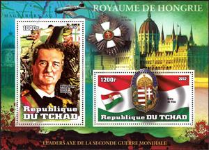 Mini Sheet, Leaders axis of the second world war, Cinderellas,  , Famous People, Medals and Marks of Honour
