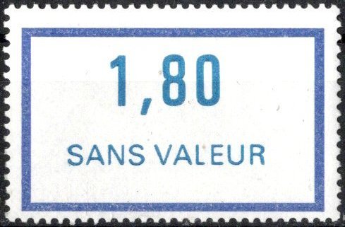Timbre fictif de cours d'instruction