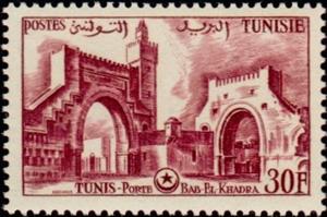 Stamp, Bab el Khadra, Tunis, Tunisia,  , Tourism