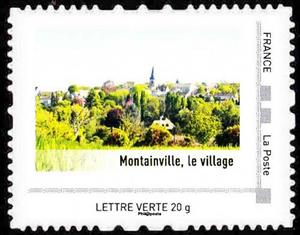 Stamp, Montainville, le village, France,  , Landscapes