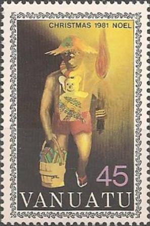 Children Drawing: Man with Torch