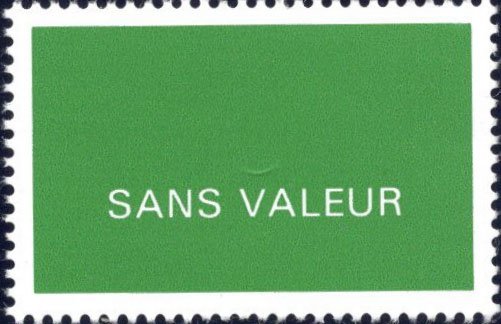 Timbre fictif de cours d'instruction