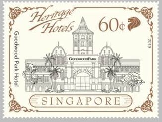 Stamp, Goodwood Park Hotel (Self-Adhesive), Singapore,  , Hotels