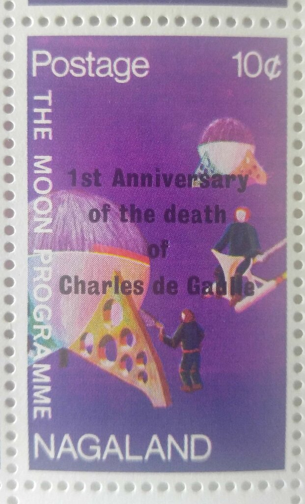 1st Anniversary Of The Death Of Charles De Gaule