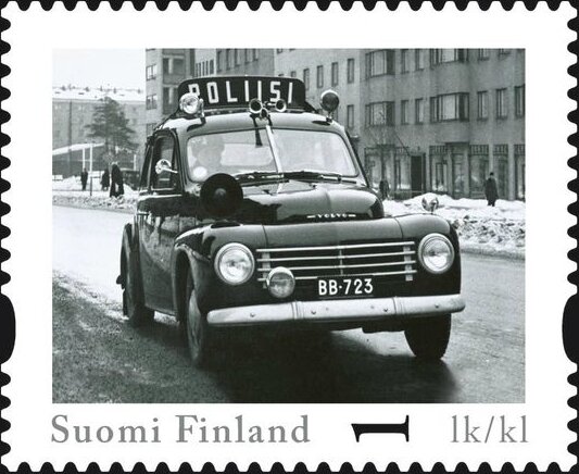 Police cars - Volvo PV 444