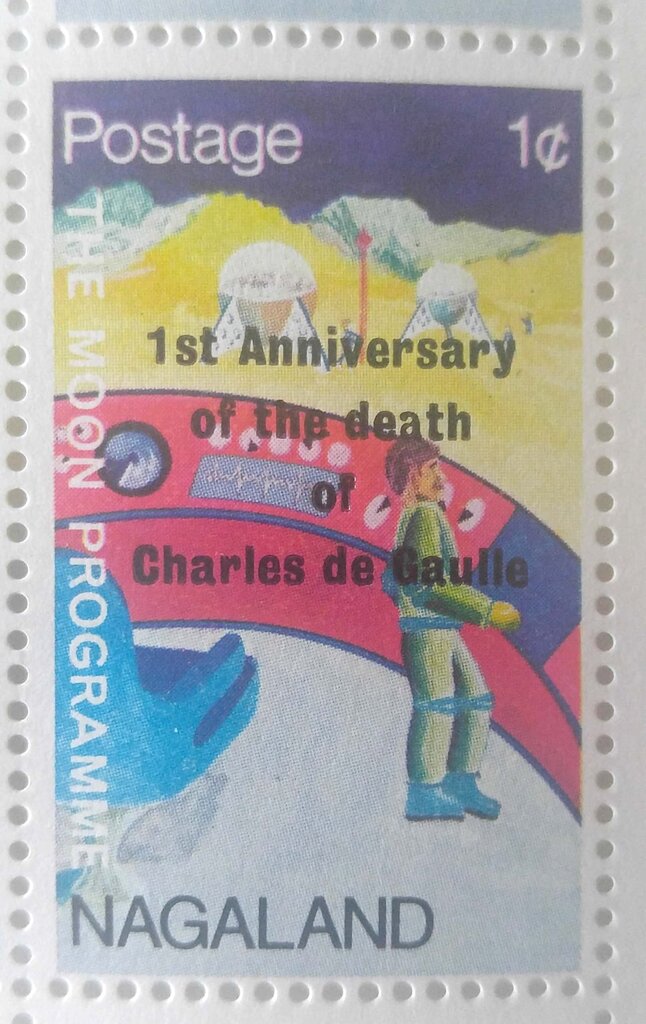 1st Anniversary Of The Death Of Charles De Gaule
