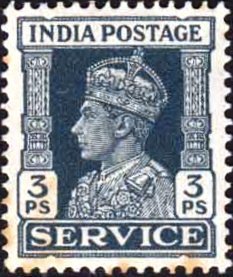 "SERVICE" and King George VI