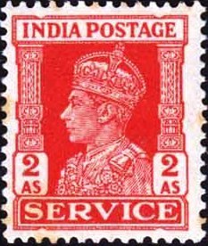 "SERVICE" and King George VI