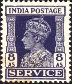 "SERVICE" and King George VI