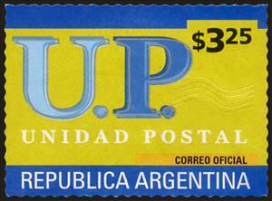 Stamp, Unidad Postal, Argentina,  , Postal Services